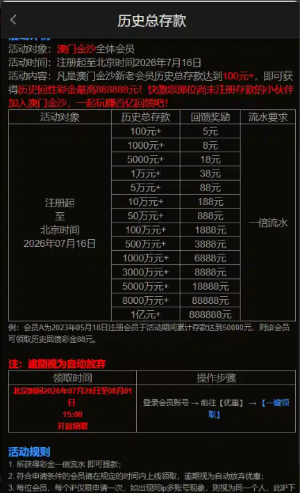 【金沙4208-等级vip回馈】